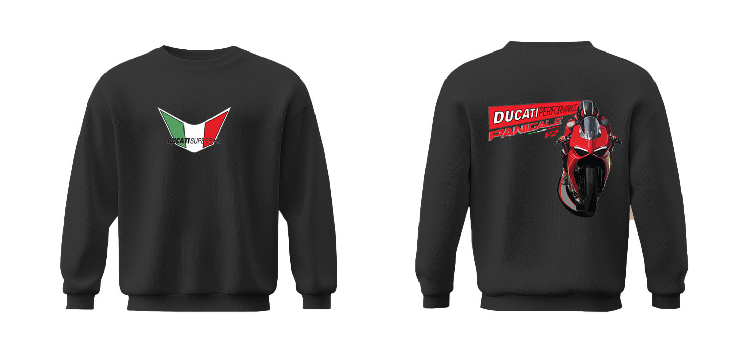 Ducati Panigale V2 Pullover - Italian Passion, Unmatched Style