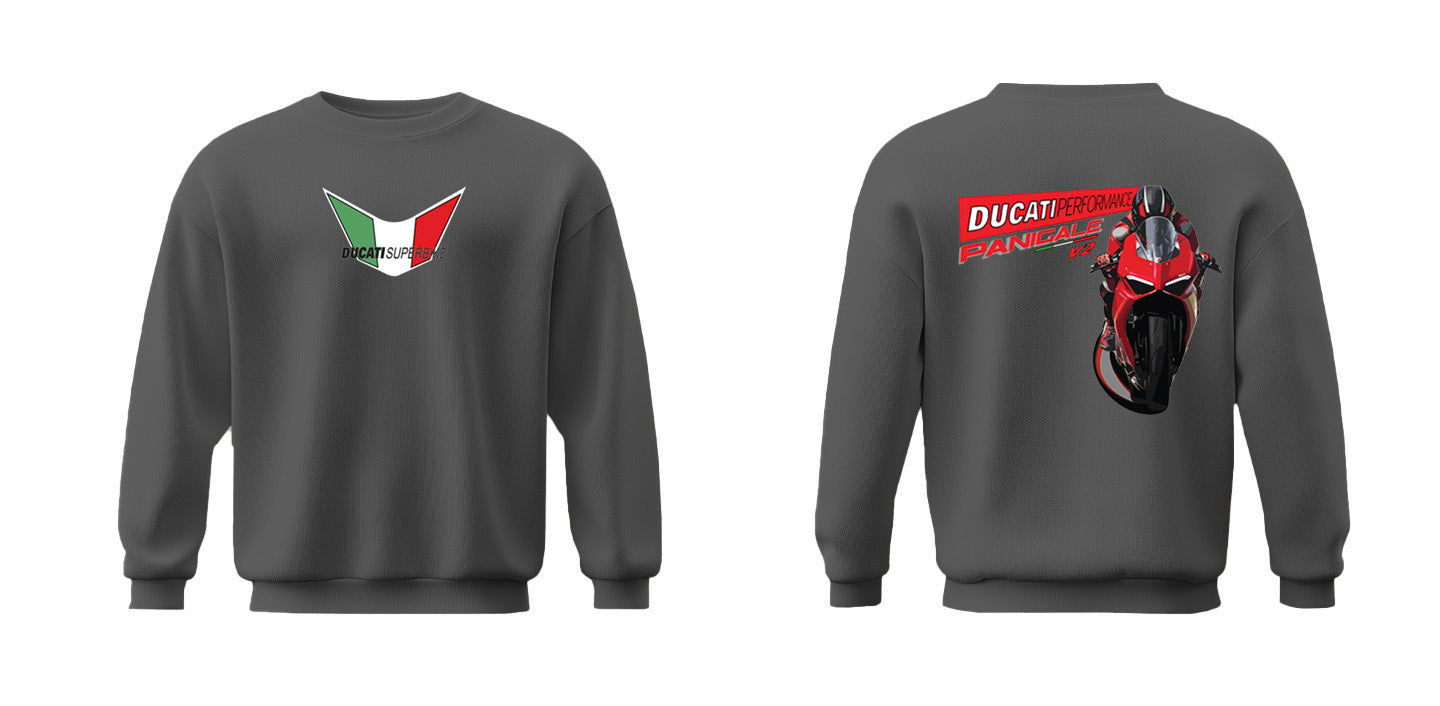 Ducati Panigale V2 Pullover - Italian Passion, Unmatched Style